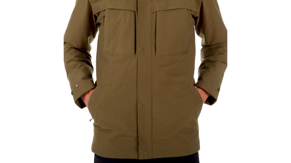 mammut chamuera hard shell thermo hooded parka