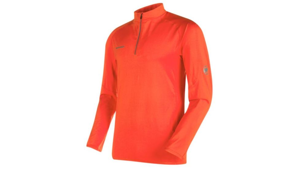Mammut MTR 141 Thermo Longsleeve Zip Shirt, Spicy, Small, 1041-05641-3445-113