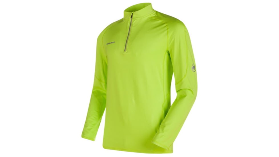 Mammut MTR 141 Thermo Longsleeve Zip Shirt, Sprout, Small, 1041-05641-4571-113