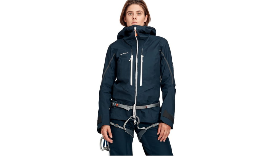 Mammut Nordwand Advanced HS Hooded Jacket - Women's, Night, Extra Small, 1010-28040-5924-112