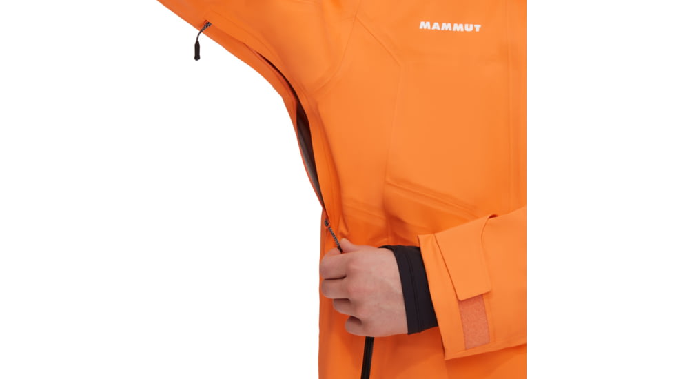 Mammut Stoney HS Jacket - Mens, Tangerine/Black, Small, 1010-29510-2260-113