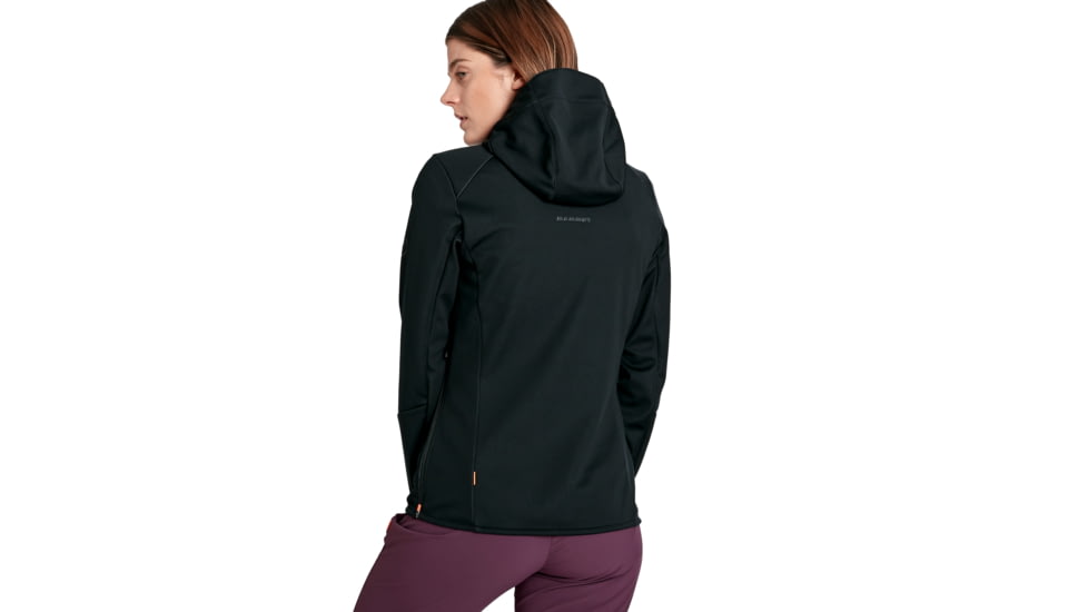 Mammut Ultimate VI SO Hooded Jacket - Womens, Black, Extra Small, 1011-01240-0001-112