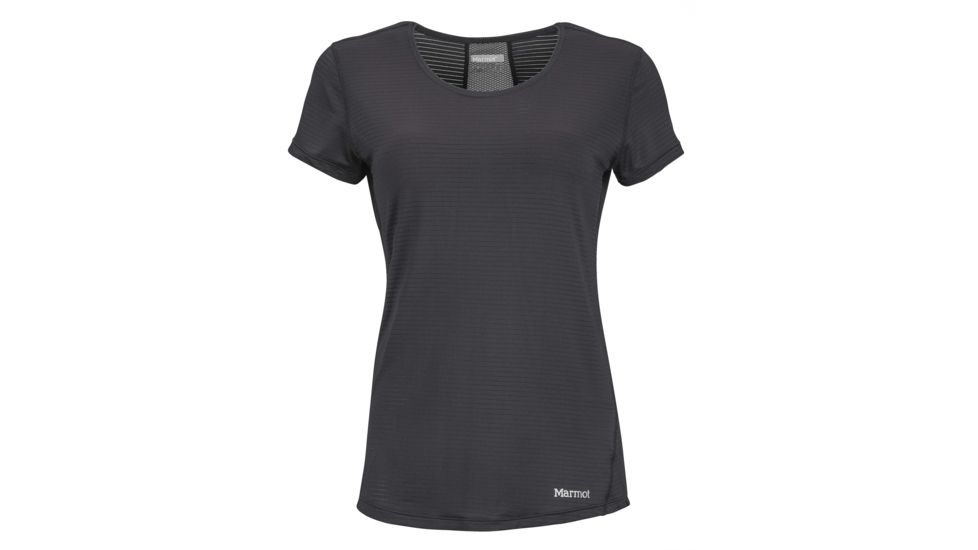 Marmot Aero Short Sleeve Shirt - Women's-Black-Large