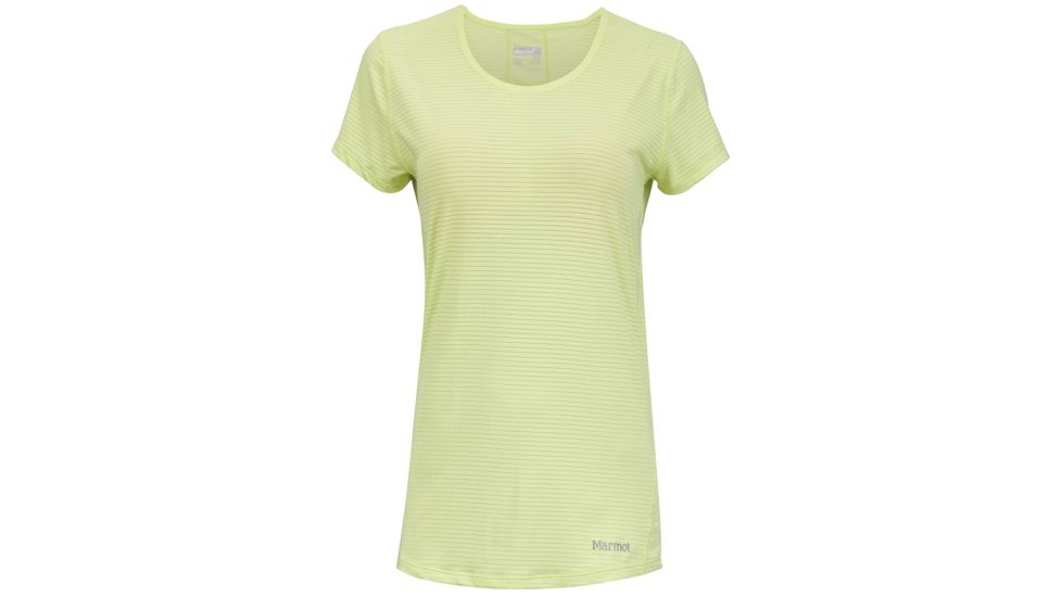 Marmot Aero Short Sleeve Shirt - Women's-Citrus Ice-X-Small