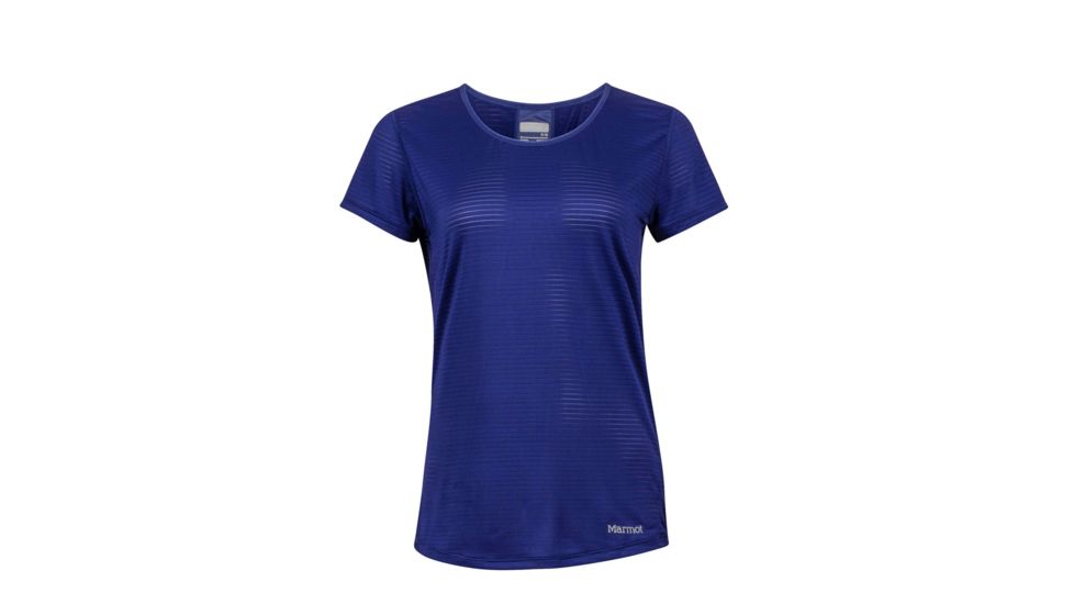 Marmot Aero Short Sleeve T-Shirt - Womens, Deep Dusk, Extra Small 57330-3846-XS