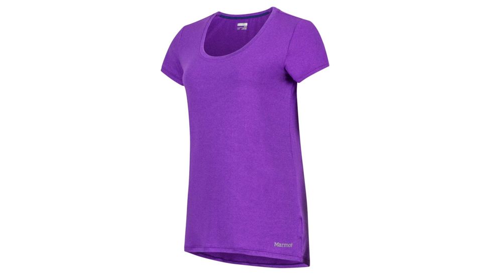 Marmot All Around Short Sleeve T-Shirt - Womens, Bright Violet, L 56450-6238-L