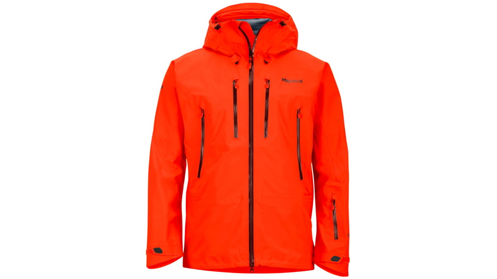 Marmot Alpinist Jacket - Men's, Mars Orange, Small, 321265