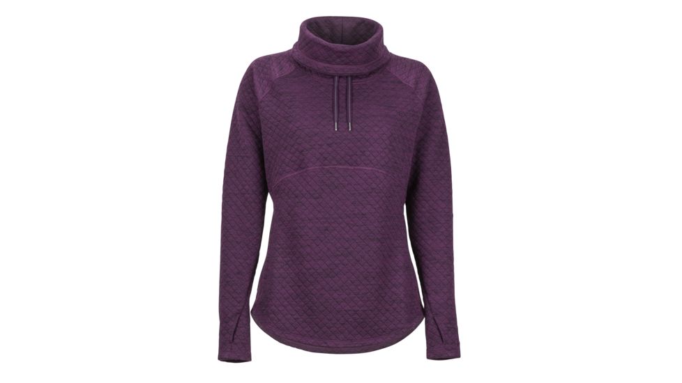 Marmot Annie Long Sleeve T-Shirt - Womens, Dark Purple, Large, 48370-6765-L