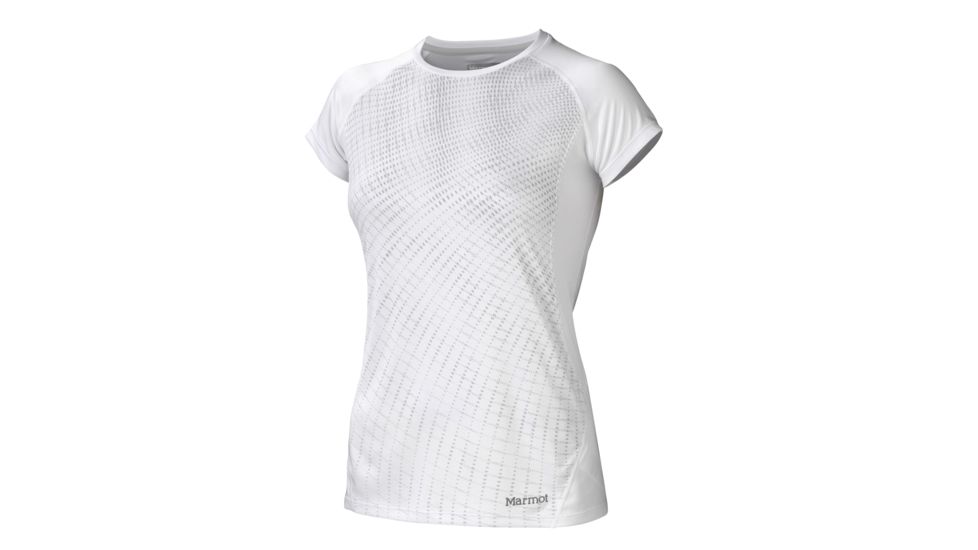 Marmot Crystal T-Shirt - Women's-Small-White Gradient