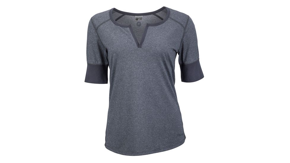 Marmot Cynthia Short Sleeve Shirt - Women's -Dark Steel-X-Small