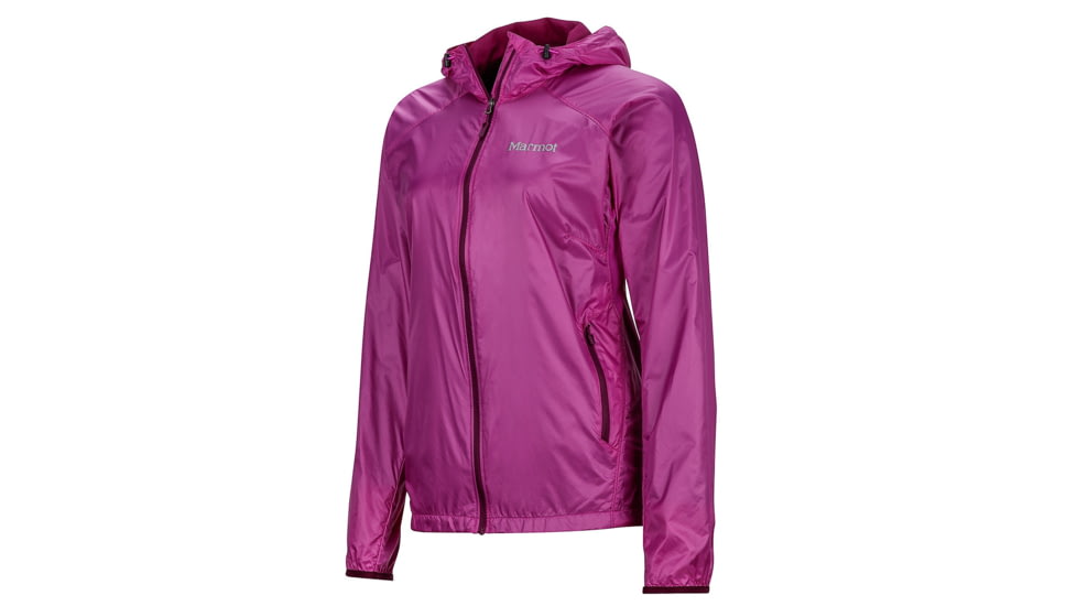 Marmot Ether DriClime Womens Hoody, Neon Berry, 56080-8610