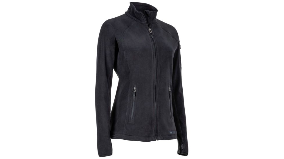 Marmot Flashpoint Fleece Jacket - Womens, Black, Extra Small 89640-001-XS