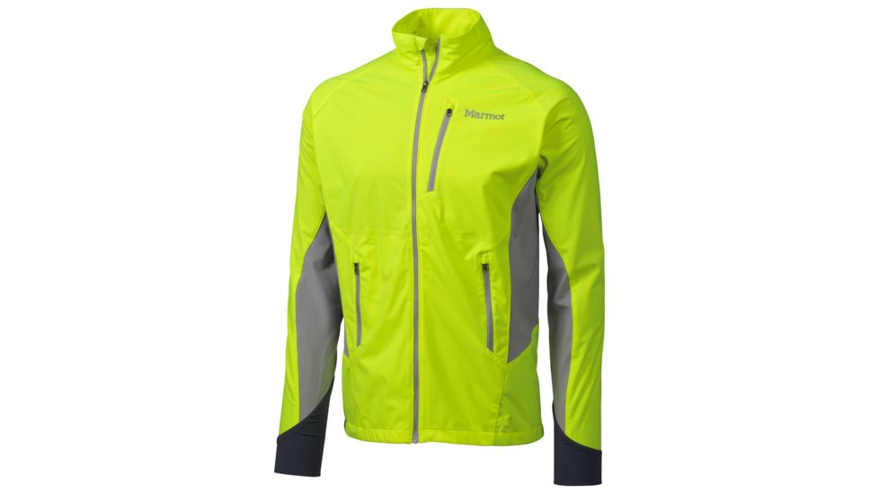 Fusion Jacket - Mens-Hyper Yellow/Steel-Large