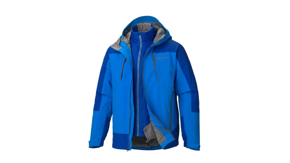 Marmot Gorge Component Jacket - Men's-Cobalt Blue/Bright Navy-Medium