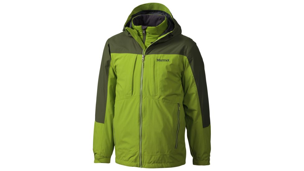 Marmot Gorge Component Jacket - Mens-Green Lichen/Greenland-Small