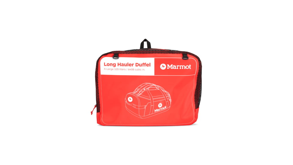 Marmot Long Hauler Duffel, Victory Red, Extra Large, 36350-6702-ONE