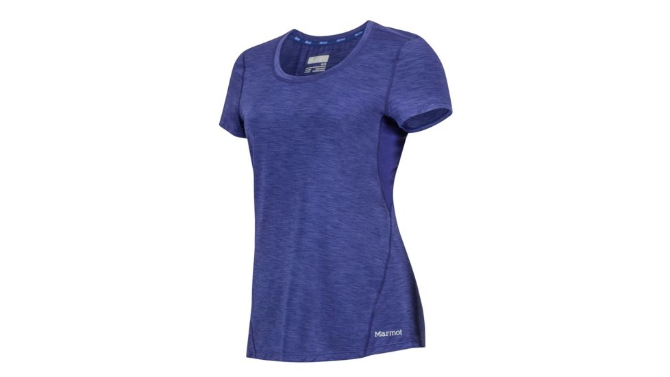 Marmot Pr Short Sleeve T-Shirt - Womens, Deep Dusk, Small 49110-3846-S