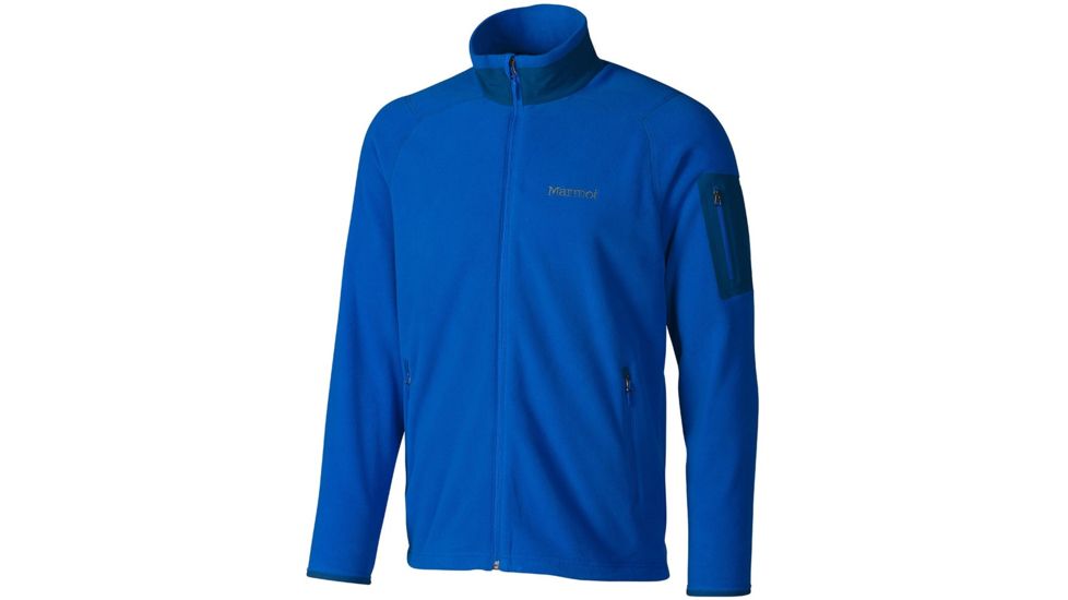 Marmot Reactor Full Zip Jacket - Men's-Medium-Peak Blue