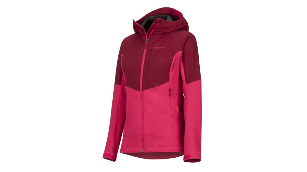 Marmot ROM Jacket - Womens, Sienna Red/Disco Pink, Large, 85370-7256-L