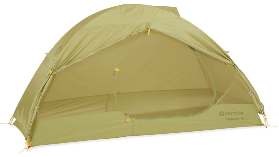 Marmot Tungsten UL Tent - 1 Person, 3 Season, Wasabi, One Size, 37800-4207-ONE