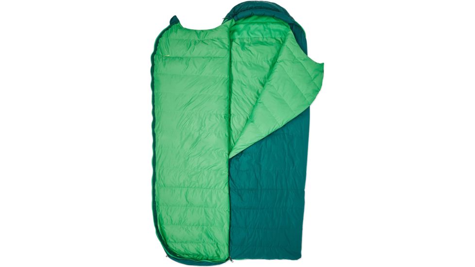 Marmot Yolla Bolly 30 Sleeping Bag, Botanical Garden/Kelly Green, Short, Left Zip, 37400-3214-56 / LZ