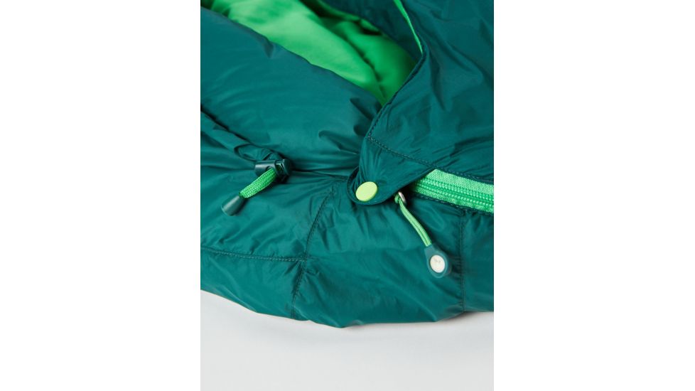 Marmot Yolla Bolly 30 Sleeping Bag, Botanical Garden/Kelly Green, Short, Left Zip, 37400-3214-56 / LZ