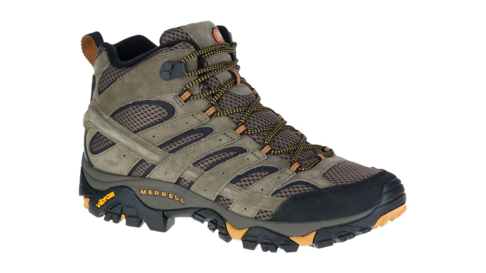 Merrell Moab 2 Vent Mid Hiking Boots - Men's, Walnut, 10, J06045-M-10.0