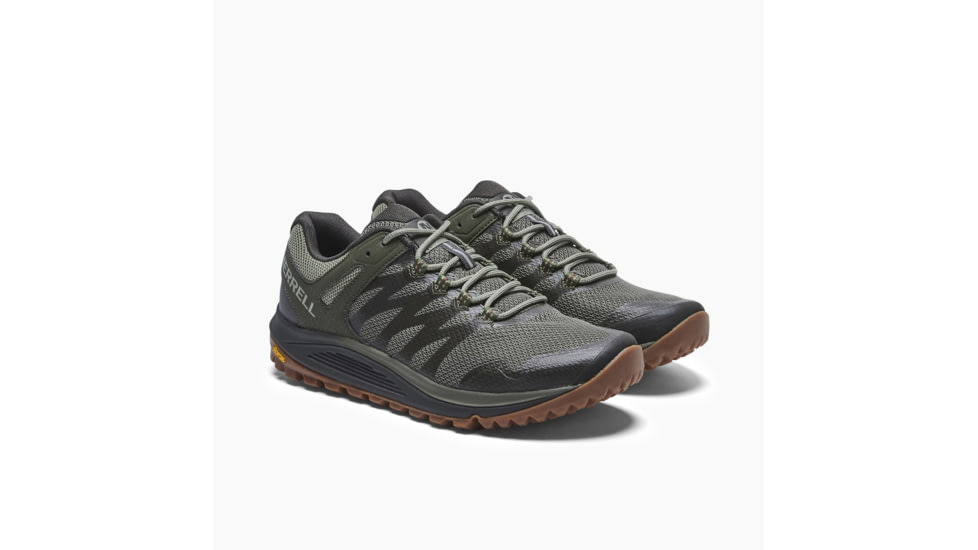 Merrell Nova 2 Trail Running Shoes - Mens, Olive, 8, Medium, J035567-M-8