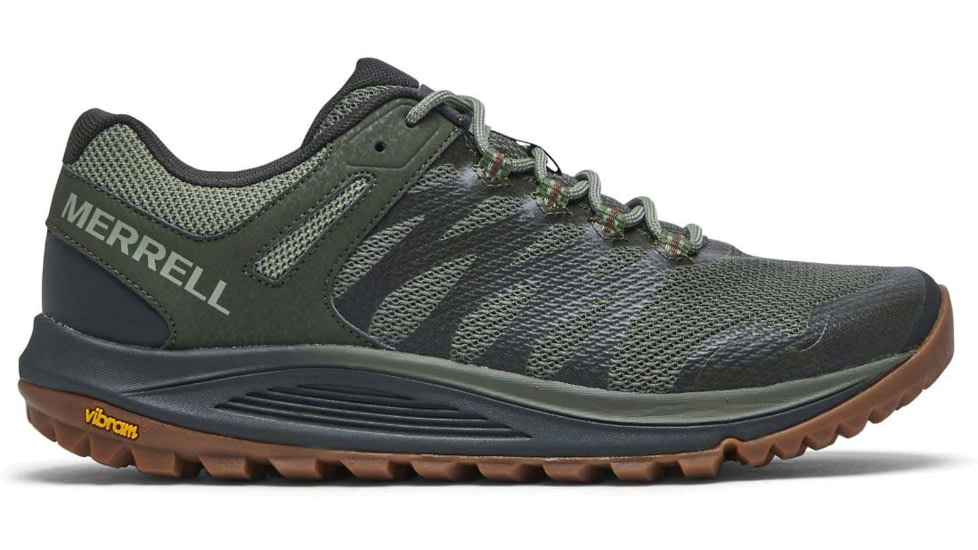 Merrell Nova 2 Trail Running Shoes - Mens, Olive, 8, Medium, J035567-M-8