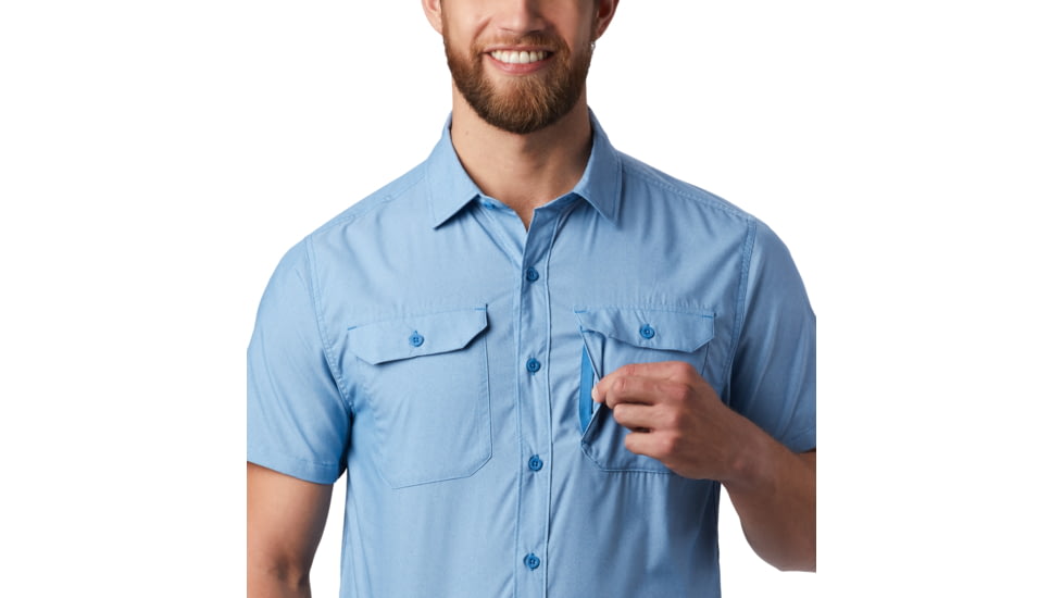 mountain hardwear men's canyon short sleeve shirt