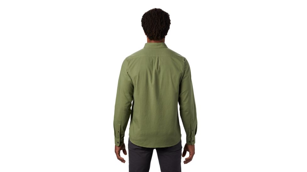 Mountain Hardwear Crystal Valley Long Sleeve Shirt - Mens, Field, Small, 1879061354-S