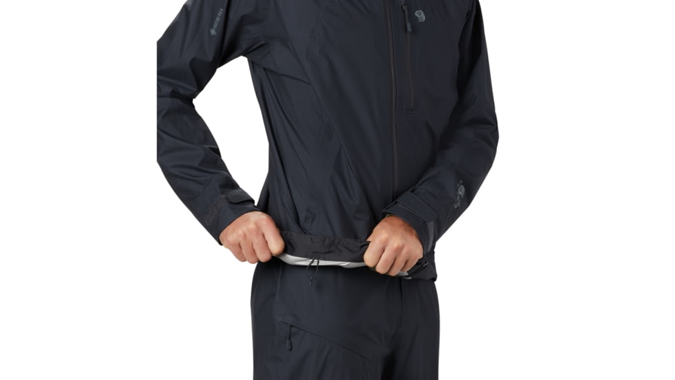 Mountain Hardwear Exposure 2 Gore-Tex Paclite Plus Jacket - Men's, Dark Storm, Medium, OM8429004-M