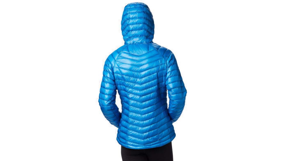 Mountain Hardwear Ghost Whisperer Hooded Down Jacket, Prism Blue, XS, 1560931453-XS
