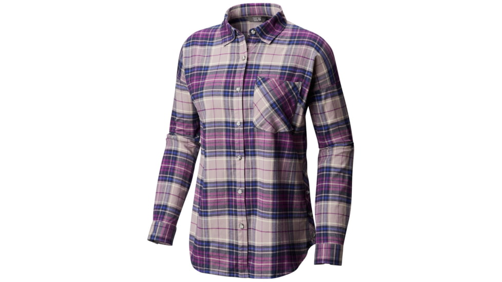 Mountain Hardwear Karsee Long Sleeve Shirt, Cosmos Purple, XL, 1795361502-XL