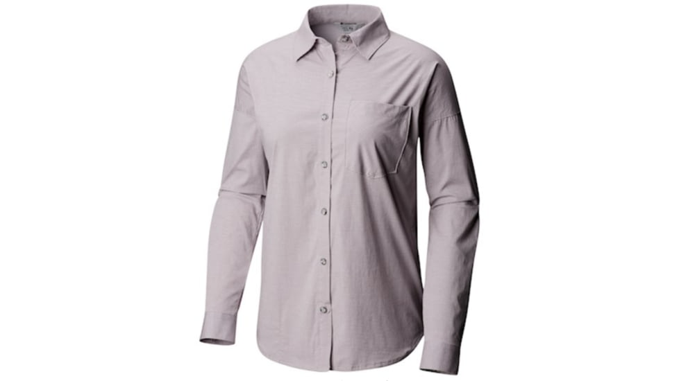 Mountain Hardwear Karsee Long Sleeve Shirt, Mystic Purple, L, 1795361514-L