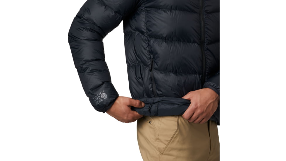 Mountain Hardwear Mt. Eyak Down Jacket - Men's, Black, Medium, OM8278010-M