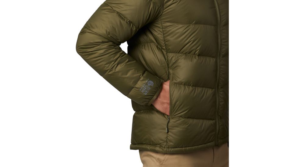 Mountain Hardwear Mt. Eyak Down Jacket - Mens, Combat Green, Large, OM8278353-L