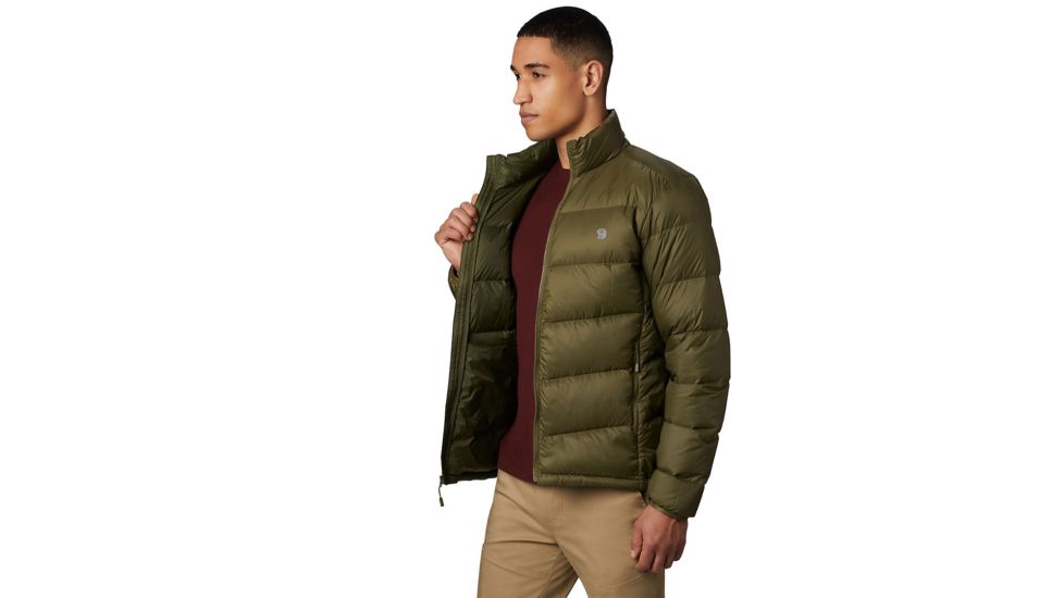 Mountain Hardwear Mt. Eyak Down Jacket - Mens, Combat Green, Large, OM8278353-L