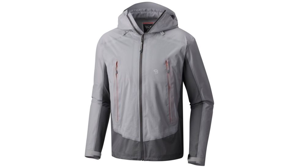 Mountain Hardwear Quasar Lite II Jacket - Men's, Grey Ice, Manta Grey, S 1763931063-S