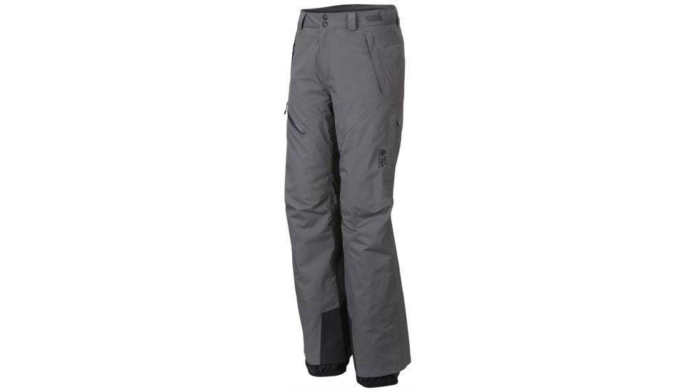 Mountain Hardwear Returnia Insulated Pant - Mens-Titanium-Long Inseam-Large
