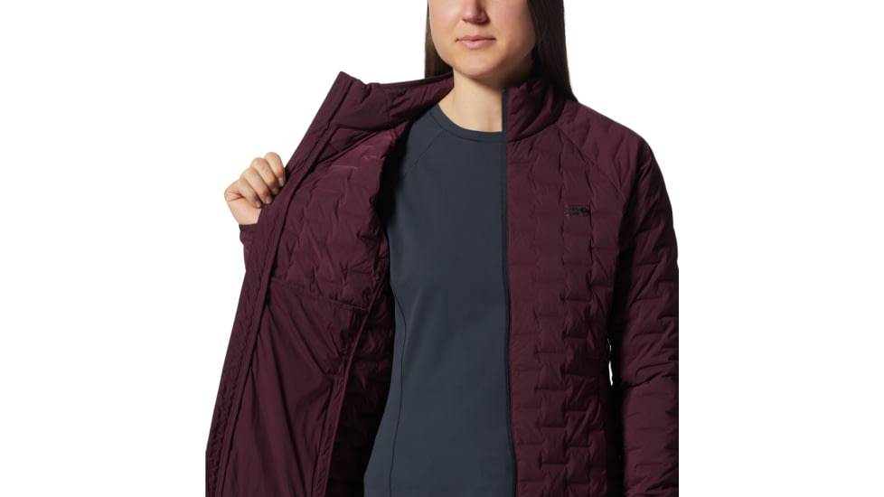 Mountain Hardwear Stretchdown Light Jacket - Womens, Cocoa Red, Large, 1986181604-Cocoa Red-L