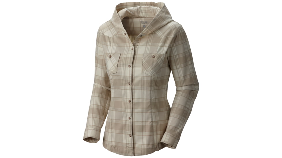 Mountain Hardwear Stretchstone Flannel Hooded Shirt - Women's-Snow-8