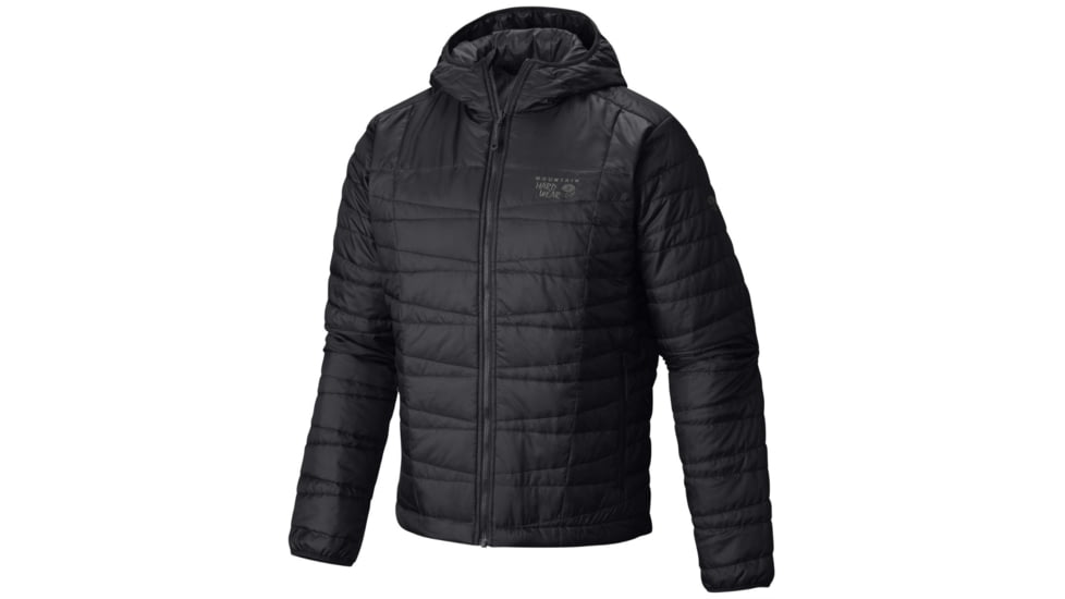 Mountain Hardwear Switch Flip Hooded Jacket - Mens-Black-XX-Large