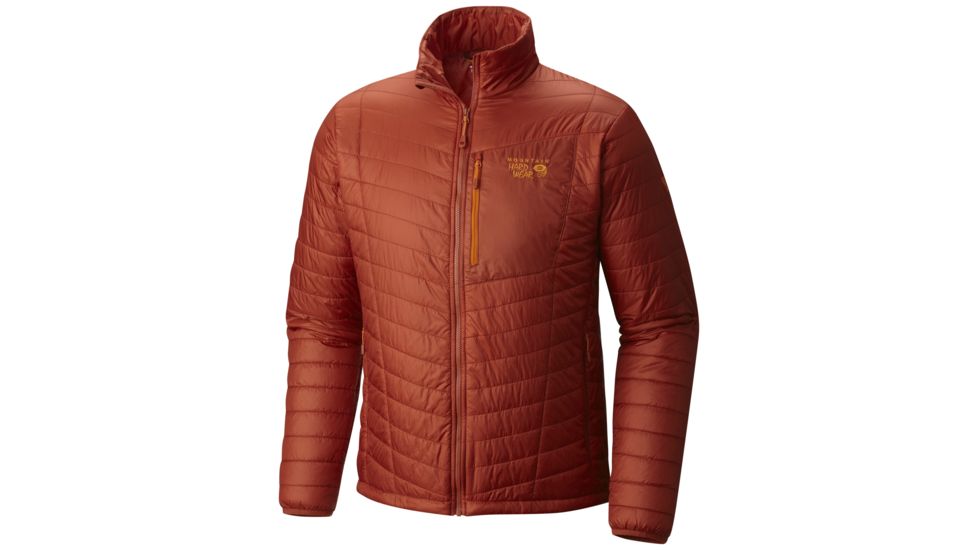 Mountain Hardwear Thermostatic Jacket - Men's-Dark Copper-X-Large