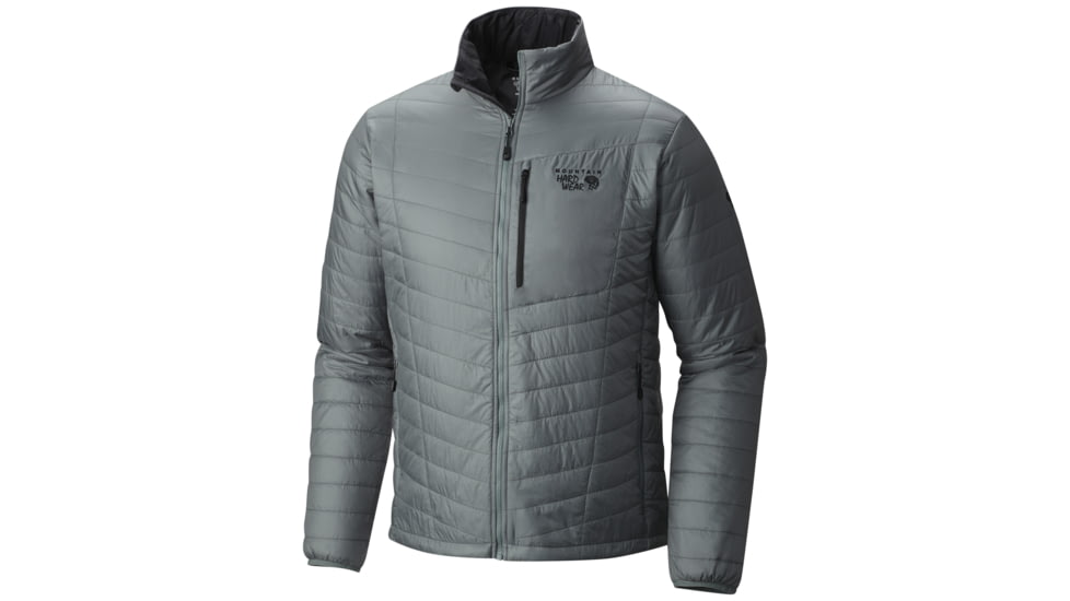 Mountain Hardwear Thermostatic Jacket - Men's-Thunderhead Grey-Small