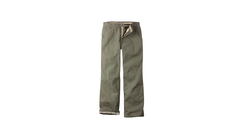 gap flannel lined khakis