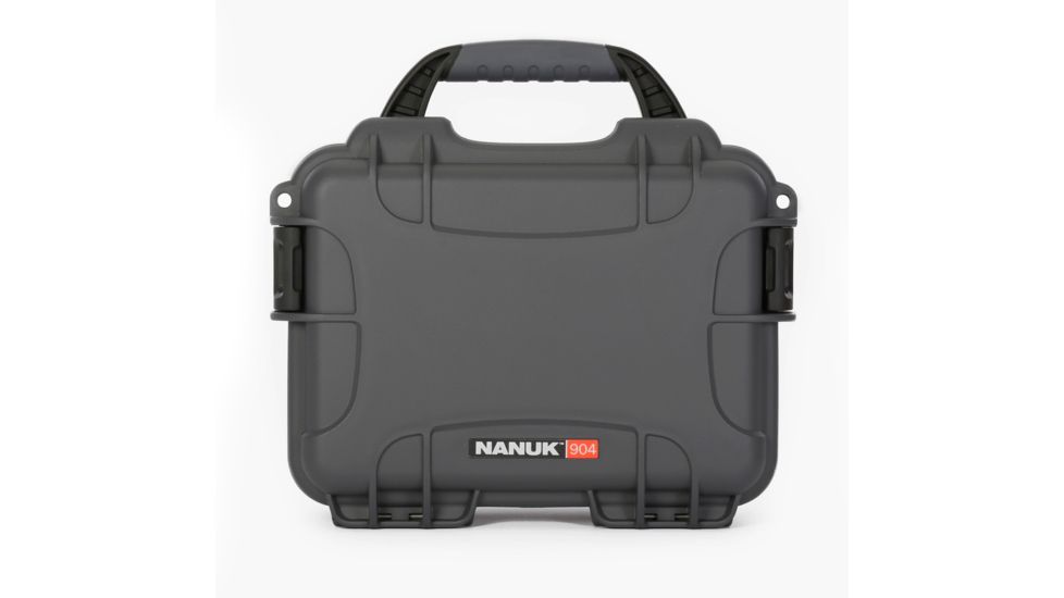 Nanuk 904 Protective Hard Case, 10.2in, Waterproof, Graphite, 904S-000GP-0A0