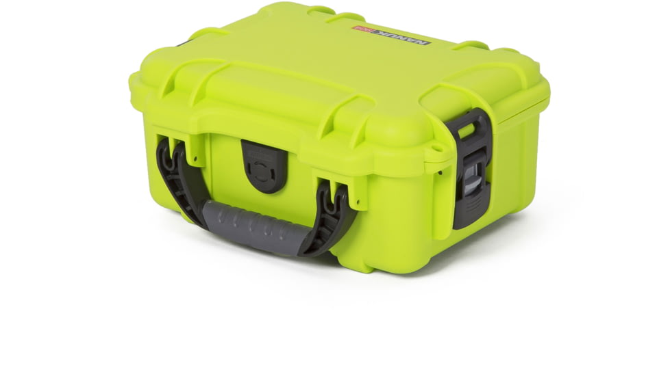 Nanuk 904 Protective Hard Case w/ Cubed Foam, 10.2in, Waterproof, Lime, 904S-010LI-0A0