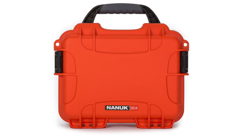 Nanuk 904 Protective Hard Case, 10.2in, Waterproof, Orange, 904S-000OR-0A0