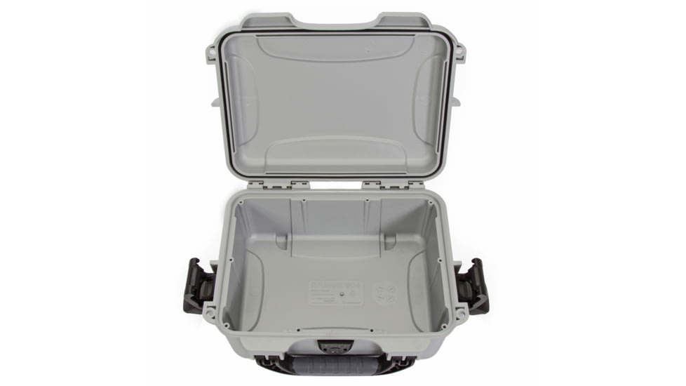 Nanuk 904 Protective Hard Case, 10.2in, Waterproof, Silver, 904S-000SV-0A0